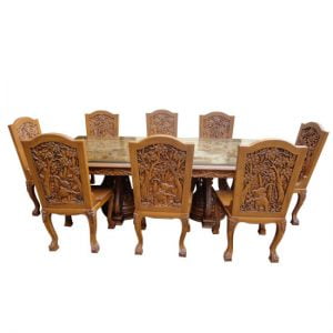 Indonesian Teak Dining Table