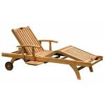 teak lounger