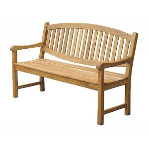 teak 3 seater garden bench