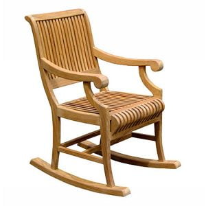 Teak Rocking Chair TOTRC001