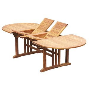 Extendable Teak Dining Table TOTXT004 - Wholesale Teak dining tables