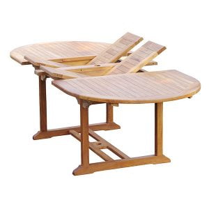 Oval Teak Dining Table