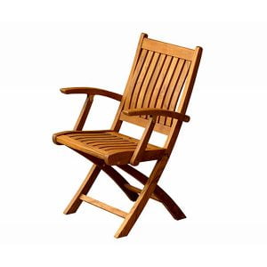 Teak Folding Chairs TCTFD011