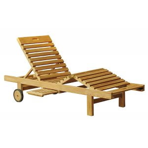 Teak Lounger TOTSL003 - Wholesale Teak wood loungers factory direct