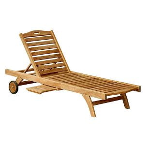Teak Chaise Lounge