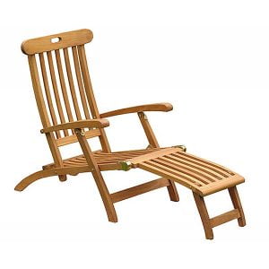 Teak Steamer Lounger