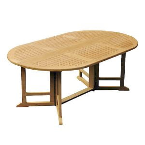 Oval Teak Dining Table