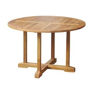 Round Teak Garden Table