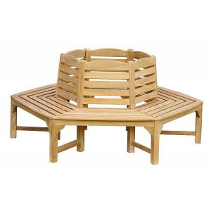Teak Tree Bench TOTTB001 - Indonesian teak tree benches wholesale