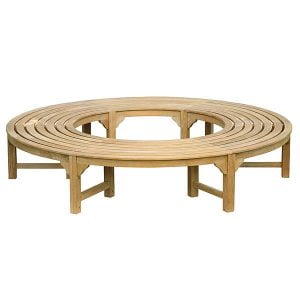 Teak Tree Bench TOTTB002 - Indonesian teak tree benches wholesale