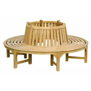 Teak Tree Bench TOTTB003 - Indonesian teak tree benches wholesale