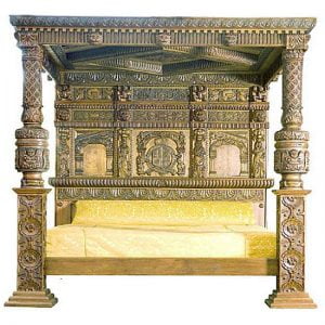 Gothic Canopy Bed Frame 109
