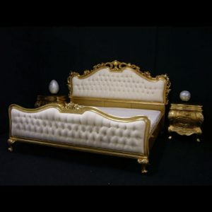 Upholstered Headboard Bed 113